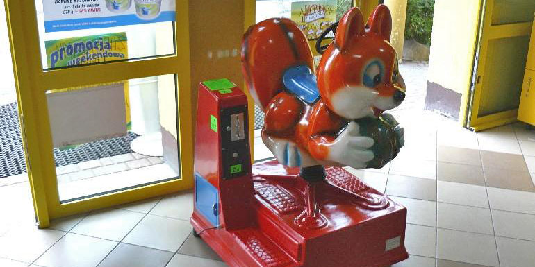 bujaki zabawki automaty zarobkowe urządzenia dla dzieci wsady zasypy do automatów Polska